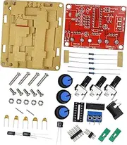 Perfk High Precision Function Signal Generator,1 Hz-1 MHz Adjustable Frequency Amplitude for Professionals Electronics Enthusiasts, DIY Kit with Shell