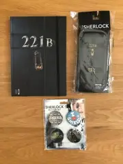 BNIP BBC SHERLOCK Official Merchandise COLLECTOR'S bundle RARE - FREE POST!
