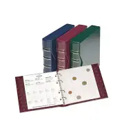 Lighthouse - Classic Numis Coin Album With Slipcase and 5 Assorted Pages - GREEN