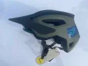 Fox Racing Speedframe PRO Mountain Bike MTB Bicycle Helmet Black Olive Grn Small