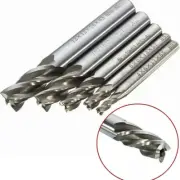 5PCS CNC End Mill Cutter Milling Machine HSS Straight Shank Drill Bit 4 Flute w