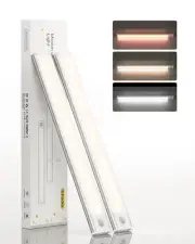 Motion Sensor Light Indoor 12 inches, 54 LED Under Cabinet Lighting with 3 Co...