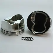 DSS Piston Kit K1-3358-4000; 4.000" Bore -18cc Dish for Ford 351W Stroker