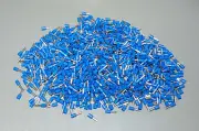 1000Pcs E4009 12AWG 4.0mm² BLUE Insulated Ferrule Bootlace Terminals Crimp