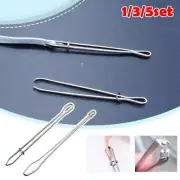 Elastic Cord Rope Threader Clips Tweezer Elastics Sewing Tools Accessories US