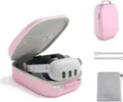 Bag for Meta Quest 3/Oculus Quest 2/Pico 4 Accessories, Carry Bag Compatible wit