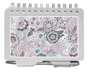 Wellspring Password Book Whimsical Blooms (Password Book-Whimsical) Silver