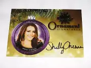 2015 Benchwarmer SHELBY CHESNES #94 Holiday Gold Ornament Auto PLAYBOY Playmate