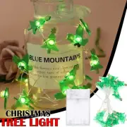 Christmas Tree Hanging LED String Light Xmas Ornament Home Garden Party Decor