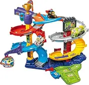 VTech Toot-Toot Drivers Twist & Race Tower, Racing Cars for Boys & Girls, Car Tracks for Kids with Lights & Sounds, Musical Toy Race Track, Ideal Christmas Gift for Children Aged 12 Months to 5 Years (535003)