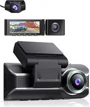 M550 3 Channel Dash Cam 4K+1080P+1080P Car DVR Three Lens Infrared Light Night Vision Dash Cam Car Camera(M550)