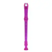8 Hole Soprano Descant Recorder Flute Music Playing Wind Instruments Transparent