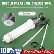 200ml/500ml Fuel Transfer Hand Pump Dispenser Kit Syringe Type for Automobile