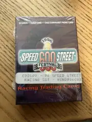 1996 Score Board Speed Street 600 Festival Set Sealed w/ Dale Earnhardt