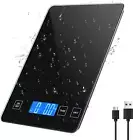 Digital Kitchen Scale, 10Kg/22Lb Food Scale, 1G/0.1Oz Precise Graduation, Waterp