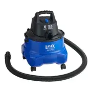 Lavex Pro 6-Gallon 5 Peak HP Polypropylene Wet/Dry Vac with Toolkit