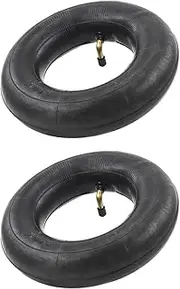 Suesacy Pack of 2 Inner Tubes with TR87 Valve for Wheelbarrow, Sack Truck, Handcart 3.00-4, 10X3, 260X85 Black Easy Install Easy to Use