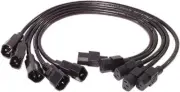 5 Pack APC AP9890 2ft C13 to C14 10A 18AWG 250V Power Cord PDU PC