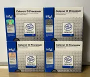 BRAND NEW INTEL CELERON D PROCESSOR 320 SEALED BOX WITH HEAT SINK AND FAN