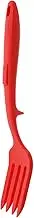 Mikinona Mini Salad Fork Spaghetti Pasta Fork Long Handle Heat Resistant Nonstick for Meat Salad Serving