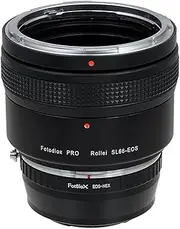 Fotodiox Pro Combo Lens Mount Adapter - Rolleiflex SL66 Series Lenses and Canon EOS (EF/EF-S) D/SLR Lenses to Sony Alpha E-Mount Mirrorless Camera Body