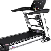 Multi-Functional Electric Treadmill Pulse Sensor Fitness Home Gym Massage Sit Up Bar