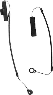 SHOWERORO 2pcs Retractable Lanyard for Touch Pens Lose Strap with Adhesive Clip Slip Ring Spring Rope for Drawing Touchscreen Use