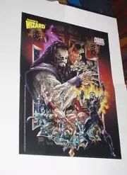 Undertaker Poster # 1 By Rob Brown (wrestling stance) WWE Kane