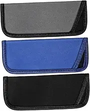 [WATIIFUFU] Elegant Glasses Case Soft Pouch Compact Eyewear Storage Bag Small Sunglass Holder Lightweight Scratch Resistant Colorful