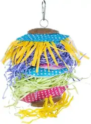 Prevue Pet Products Forage & Engage Barn Dance Bird Toy, Spreadable Parrot Toy