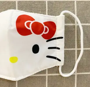 【震撼精品百貨】凱蒂貓 HELLO KITTY 日本SANRIO三麗鷗KITTY 布面口罩-大臉*37453 震撼日式精品百貨