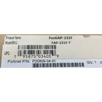 在飛比找蝦皮購物優惠-Fortinet FortiAP FAP-231F 商用無線