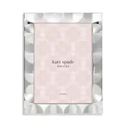 kate spade new york South Street Silver Scallop Frame, 8 x 10
