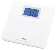 Tanita Weight Scale, Small, White, HD-662-WH, Powers on just by stepping on it,