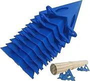 Paint Stands for Painting - Reusable Painters Pyramid Rack - 40x Portable House Drawing Supplies, Woodworking Tools for Staining, Pouring