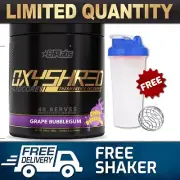 EHPLABS OXYSHRED HARDCORE 40SRV GRAPE BUBBLEGUM // THERMO FATBURNER OXY SHRED#