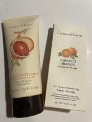 Crabtree Evelyn Rocco Orange Scrub And Hand Therapy