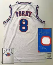 Bob Bergen Signed Jersey Pocky Pig Beckett BAS COA