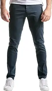 [Generic] Men's Quick Dry Regular Fit Outdoor Pants Casual Straight Leg Hiking Trousers Basic Solid Summer Long Pants