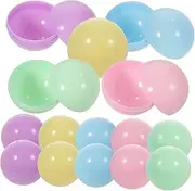 Abaodam 25pcs Plastic Filler Bingo Chips Kids Bulk Toys Kid Toy Goody Bag Toys Egg Bulk Goodie Bag Fillers for Kids Empty Eggs Easter Party Favors 100mm Pp Material Macaron