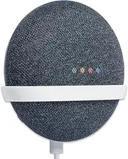 Wall Mount for Google Home Mini, Google Home Mini Wall Bracket Tiny White - 3 Years Warranty - Made in UK