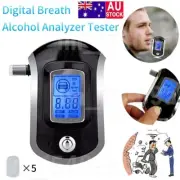 2025 Digital Alcohol Breathalyser Personal Breath Breathtester LCD Tester