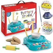 [Faber-Castell] Do Art Pottery Studio, Pottery Wheel Kit for Kids