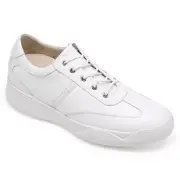 US8 CHAMARIPA 7CM/2.76" Men Elevator Shoes Height Increasing White Sneaker