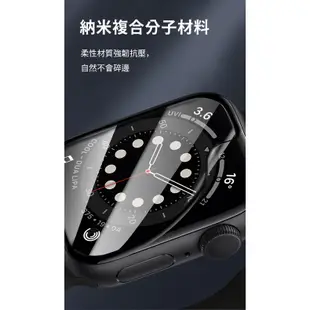 Apple Watch 微晶陶瓷膜 9 8 7 SE 6~2 代 44 45 49 40 41mm 水凝膜保護貼 手錶膜