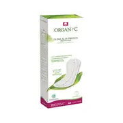 Organyc Organic Liners (Flat) Extra Long Light Flow x 20 Pack