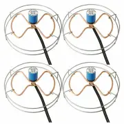 Farm Innovators H-429 1500 Watt Cast Aluminum Submergible Water Deicer (4 Pack)