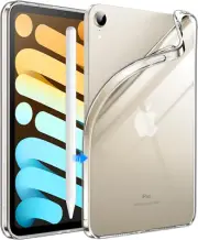 Jetech Case for Ipad Mini 6 (8.3-Inch 2021 Model), Soft TPU Transparent Slim ...