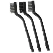 6* Steel Brush Set Small Cleaning Brushes Wire Rust Sparks Wheels Scrub 180mm E