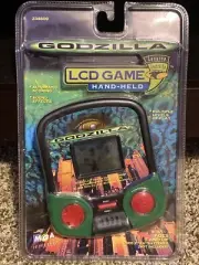 Rare Vintage 1998 Godzilla LCD Game Hand Held TOHO Original Packaging Sealed NIP